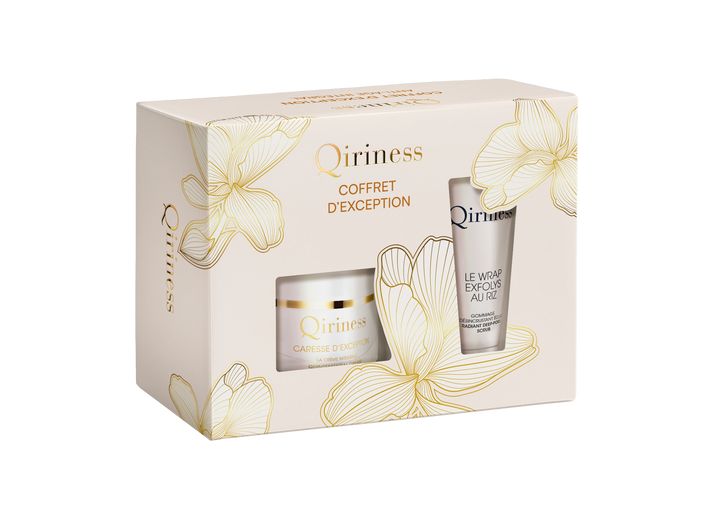 Coffret D'Exception – Crème Anti-Âge & Gommage Visage