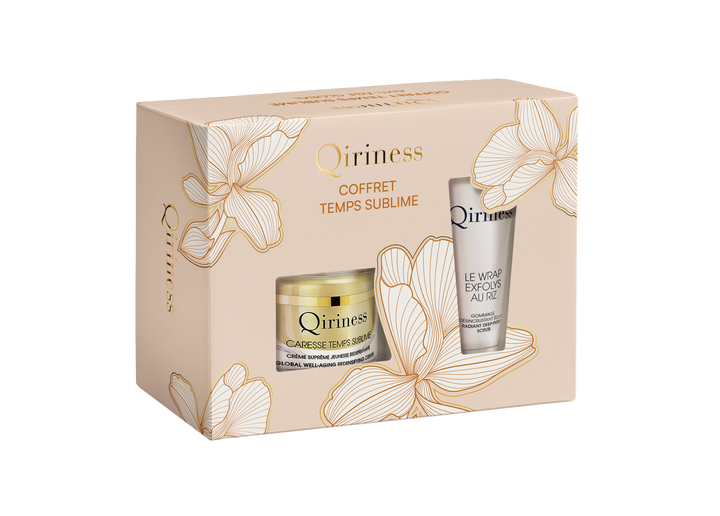 Coffret Temps Sublime – Rituel Anti-Âge Global Crème et Gommage