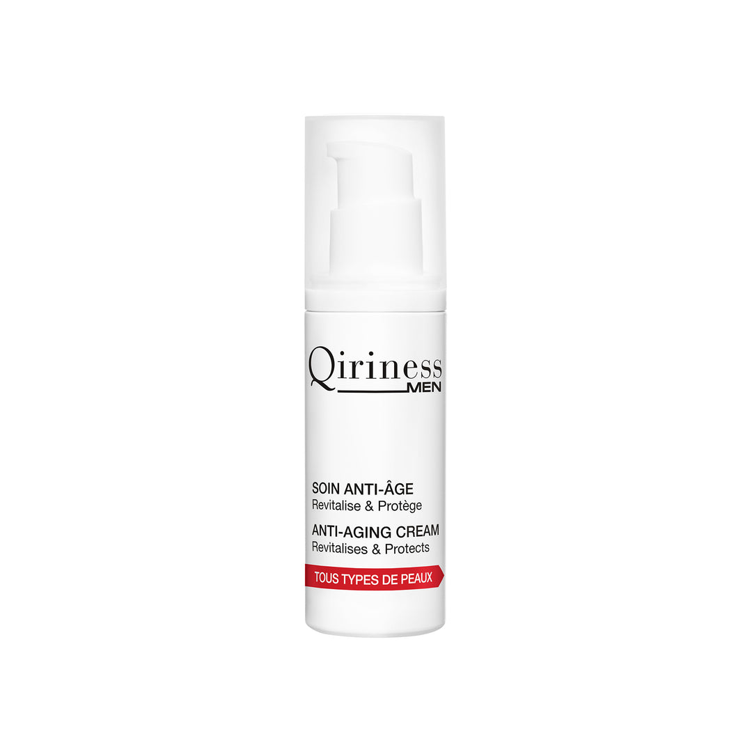 Crème Anti-Âge Homme - Acide Hyaluronique & Niacinamide
