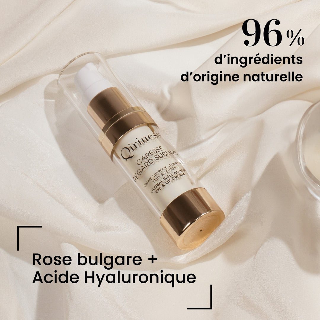 Crème Contour des Yeux Anti-âge Acide Hyaluronique - Caresse Regard Sublime