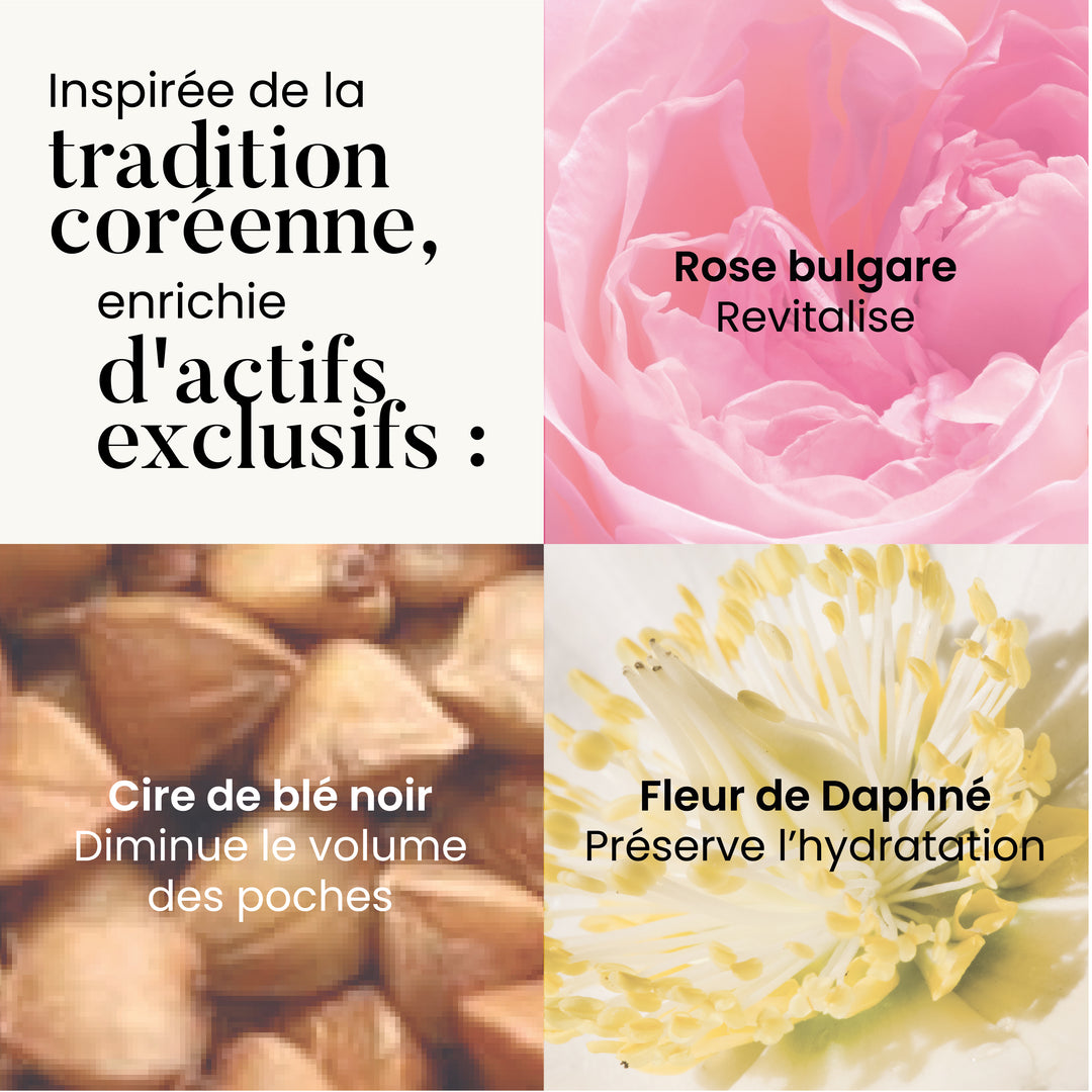Crème Contour des Yeux Anti-âge Acide Hyaluronique - Caresse Regard Sublime