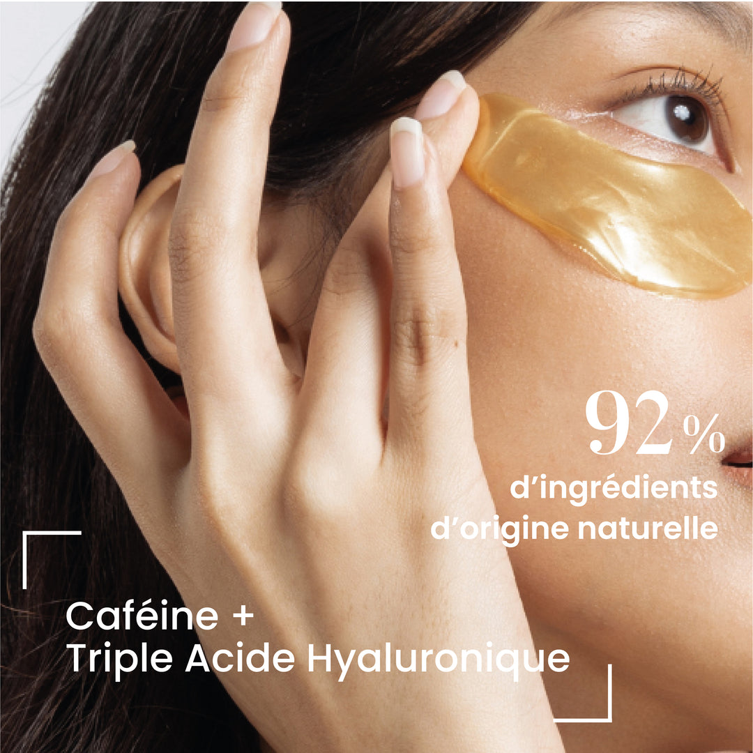 Patchs Yeux Lissants Acide Hyaluronique - Wrap Hyal-Éclat