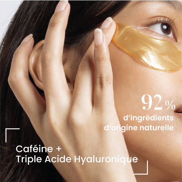 Patchs Yeux Lissants Acide Hyaluronique - Wrap Hyal-Éclat