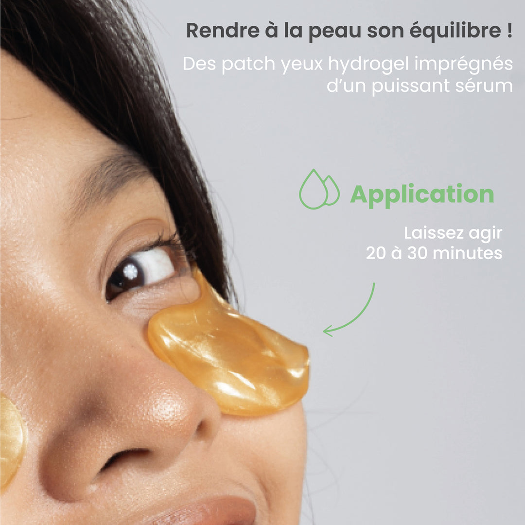 Patchs Yeux Lissants Acide Hyaluronique - Wrap Hyal-Éclat