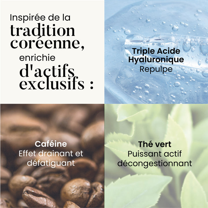 Patchs Yeux Lissants Acide Hyaluronique - Wrap Hyal-Éclat