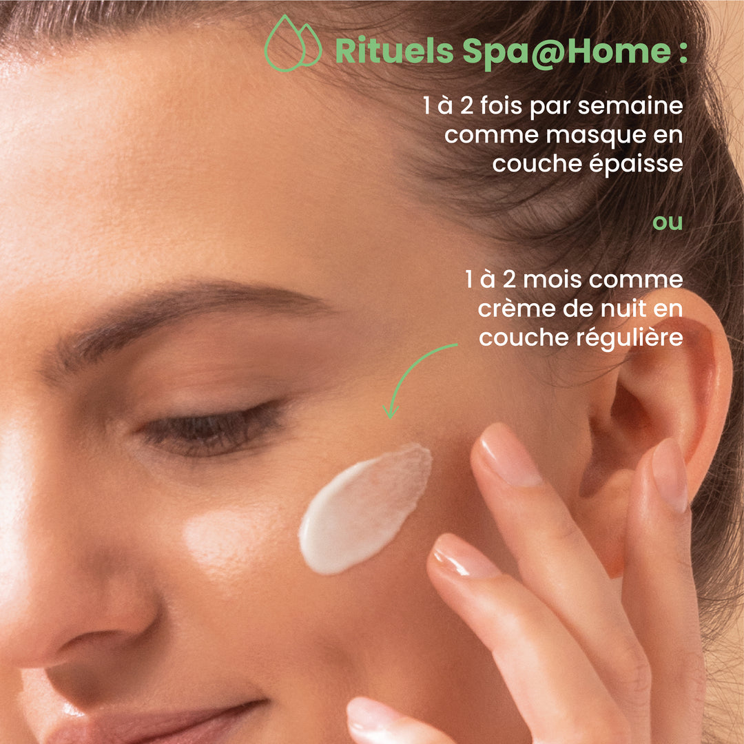 Masque Hydratant Peau Sèche Aloe Vera - Wrap d'Eau
