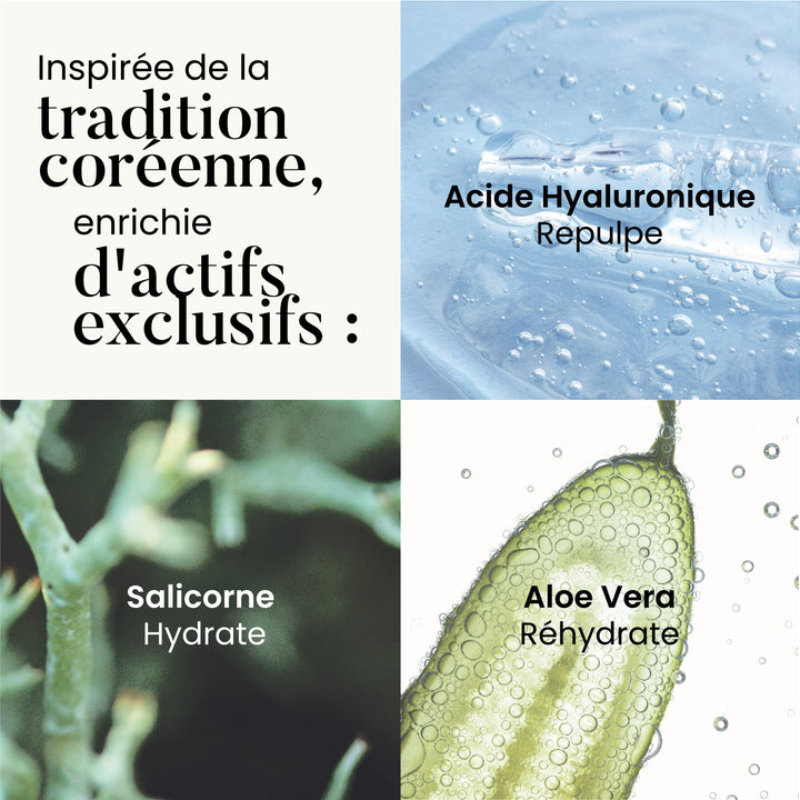 Masque Hydratant Peau Sèche Aloe Vera - Wrap d'Eau