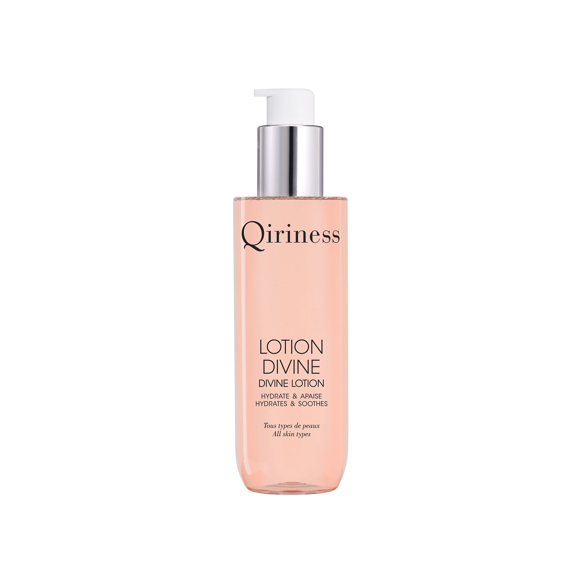 qiriness Lotion Tonique Hydratante Booster d'éclat Vitamine B & C - Lotion Divine