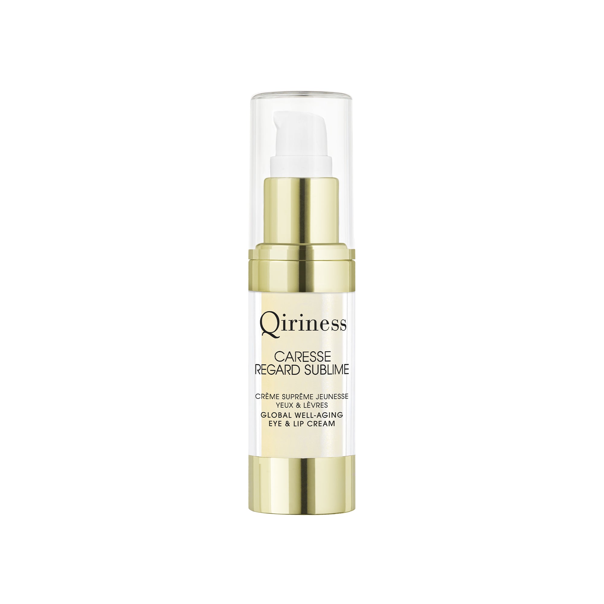 qiriness Crème Contour des Yeux Anti-âge Acide Hyaluronique - Caresse Regard Sublime