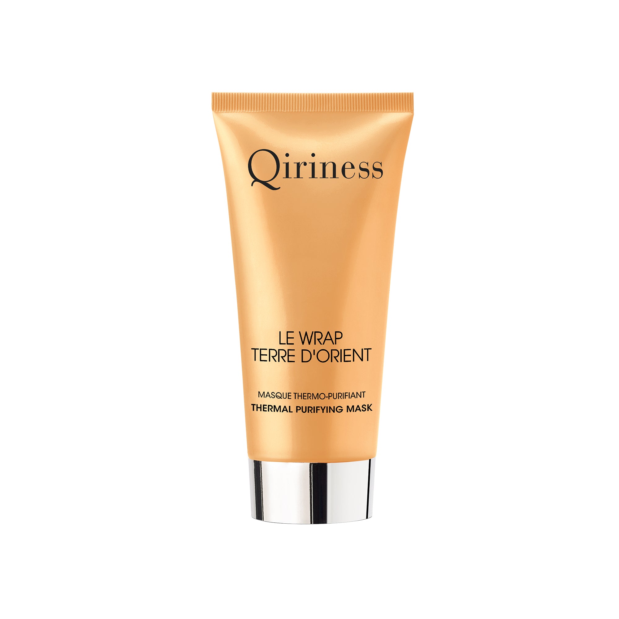 qiriness Masque Argile Thermo-Purifiant - Huile de Pépins de Raisin- Wrap Terre d'Orient