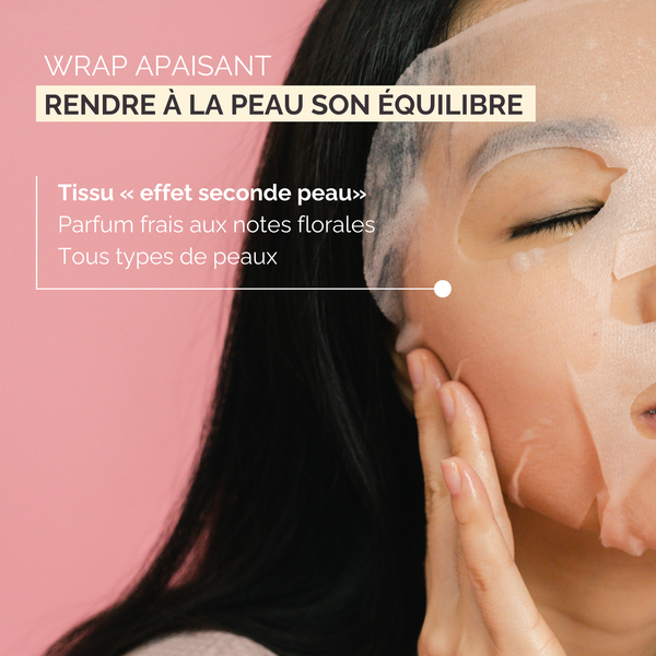 Masque Visage Hydratant Enveloppant - Wrap Apaisant