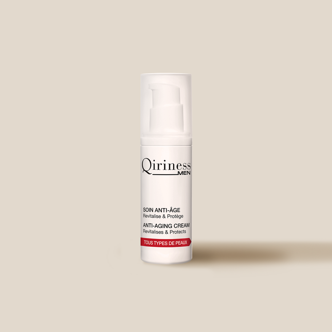 Crème Anti-Âge Homme - Acide Hyaluronique & Niacinamide