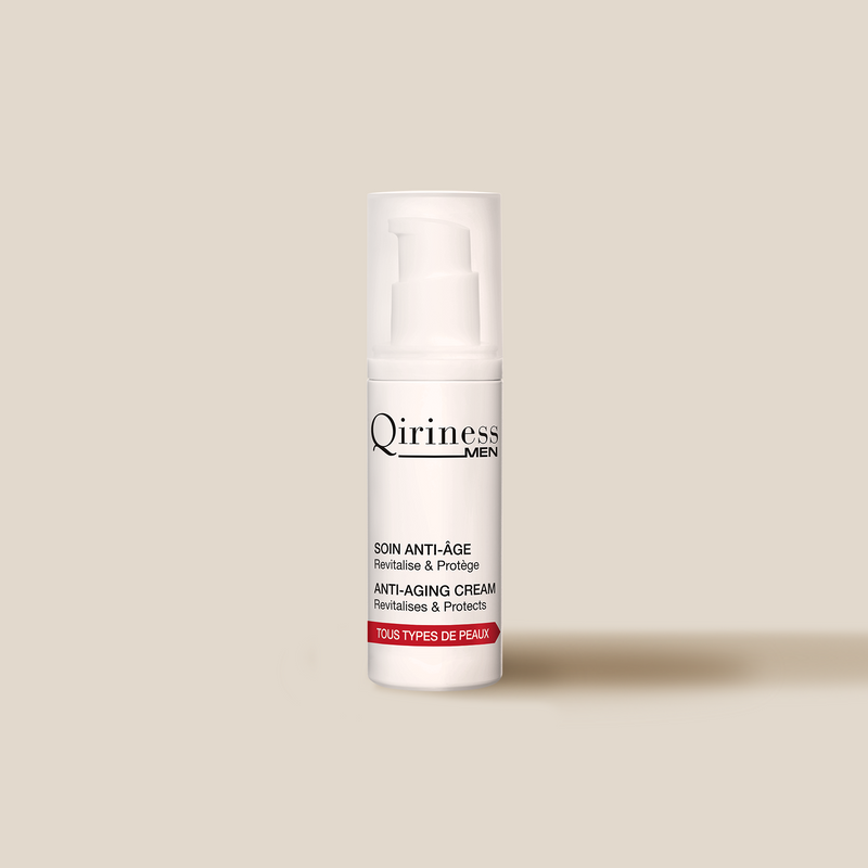 Crème Anti-Âge Homme - Acide Hyaluronique & Niacinamide