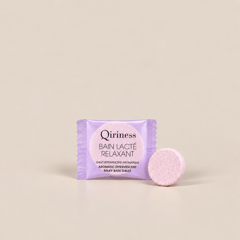 Bain Lacté Relaxant - 6 Galets Effervescents Aromatiques