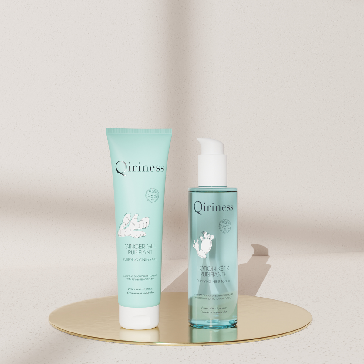 Lotion Tonique Purifiante & Matifiante Extrait de Citron - Lotion Kéfir