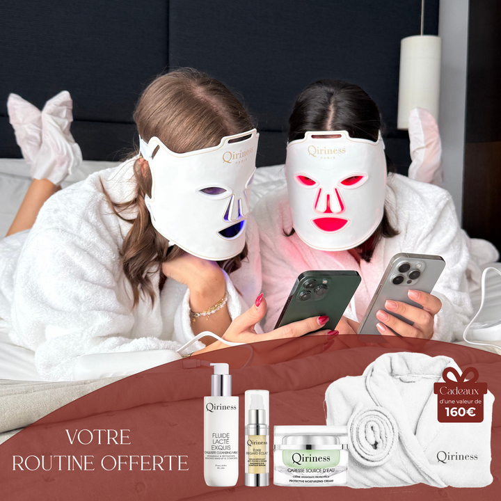 Masque LED Visage Éclat & Régénération