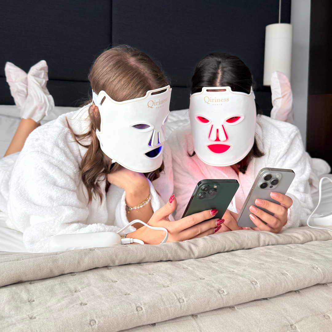 Masque LED Visage Éclat & Régénération