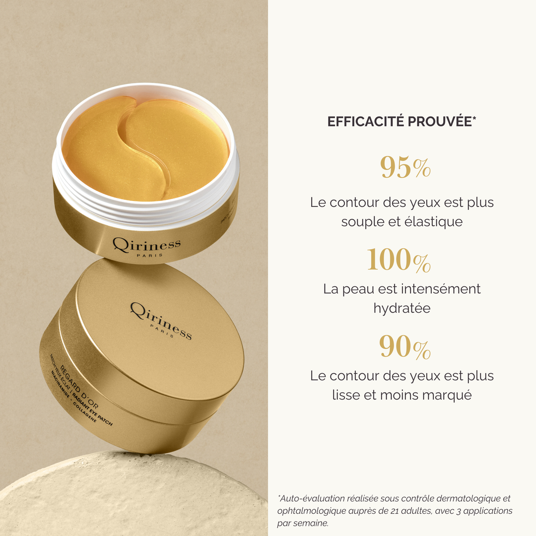 Regard d’Or – Patchs yeux éclat anti-âge (60 patchs)