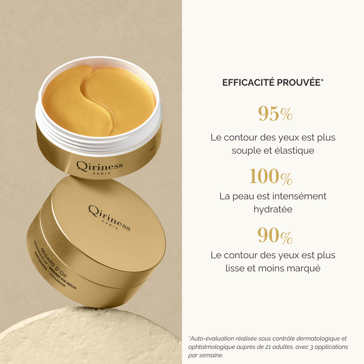 Regard d’Or – Patchs yeux éclat anti-âge (60 patchs)