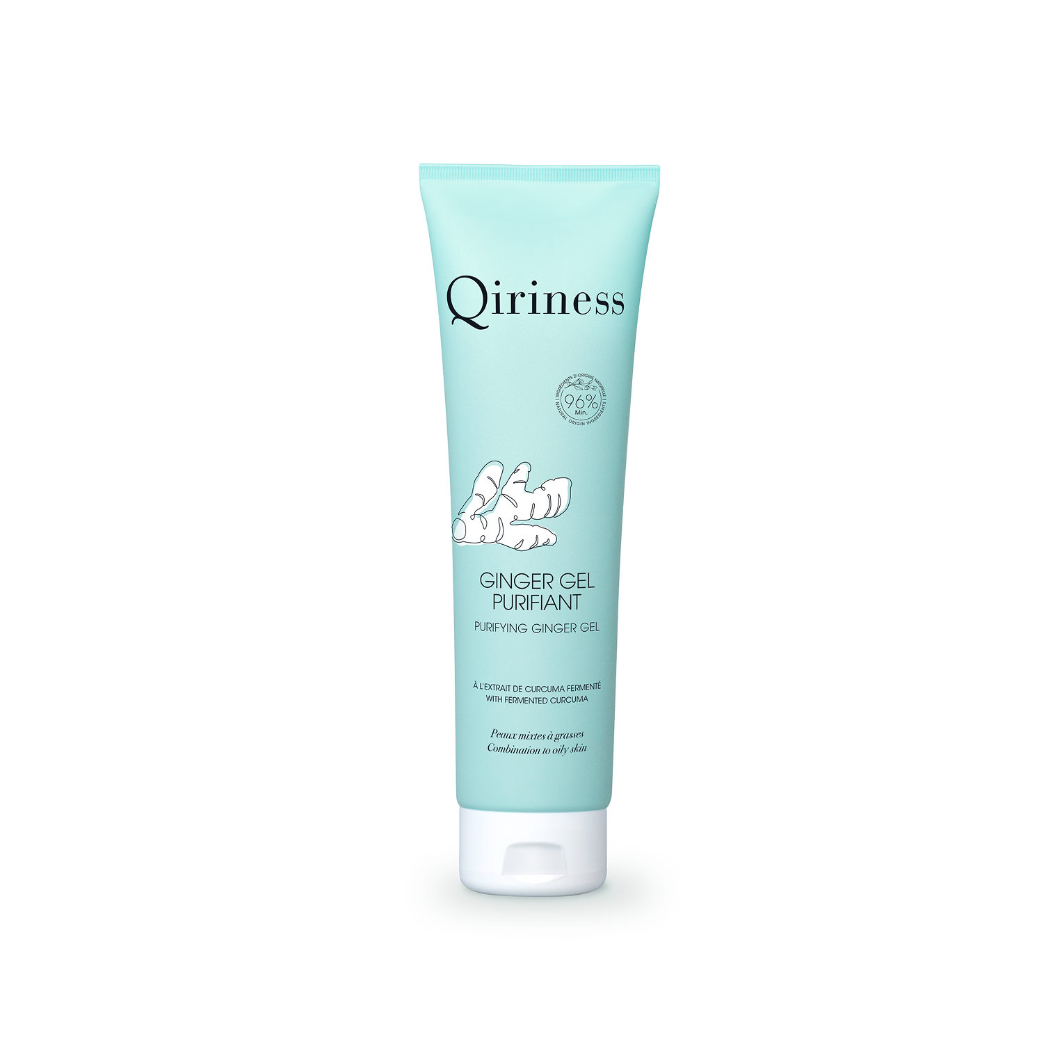 qiriness Gel Nettoyant Anti-imperfections - Ginger Gel Purifiant