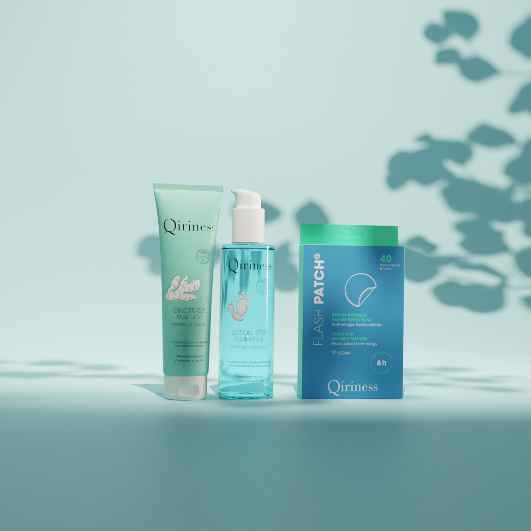 Lotion Tonique Purifiante & Matifiante Extrait de Citron - Lotion Kéfir