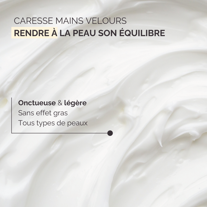 Crème Mains Hydratante & Réparatrice - Caresse Mains Velours