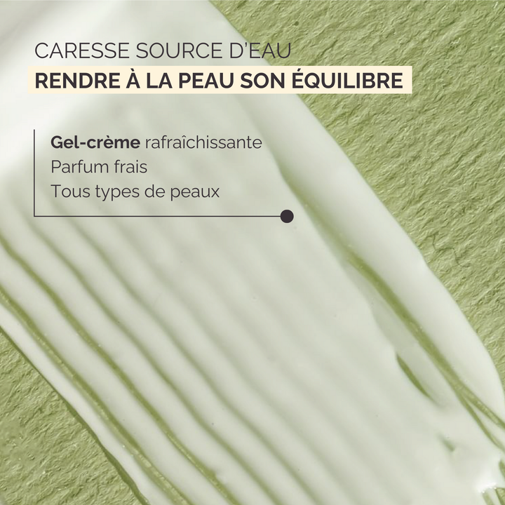 Crème Hydratante Acide Hyaluronique - Aloe Vera Niacinamide B3 - Caresse Source d'Eau