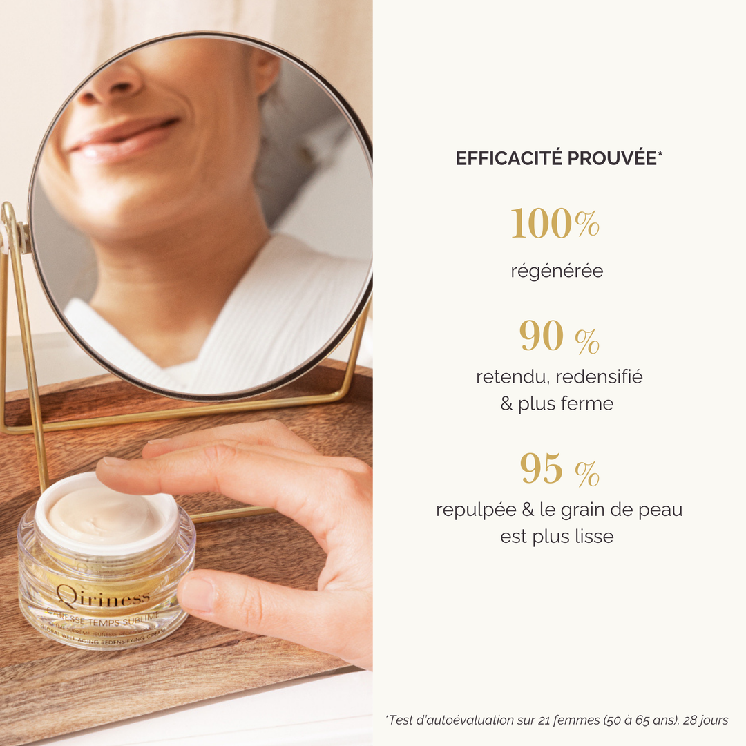 Crème Anti-âge Globale - Acide Hyaluronique & Rétinol - Caresse Temps Sublime