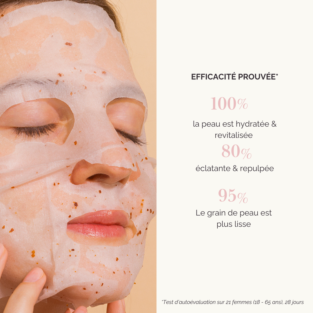 Masque Visage Hydratant - Wrap Éclat