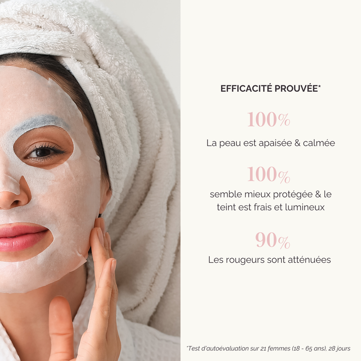 Masque Visage Hydratant Enveloppant - Wrap Apaisant