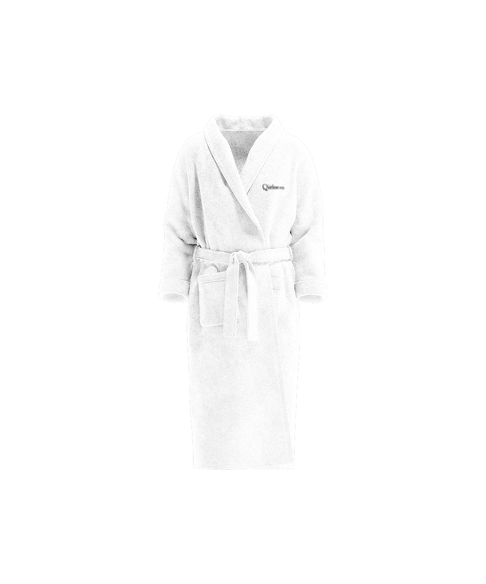 Peignoir Blanc Cocooning Qiriness