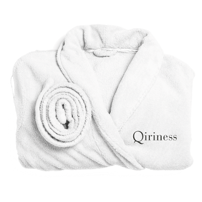 Peignoir Blanc Cocooning Qiriness