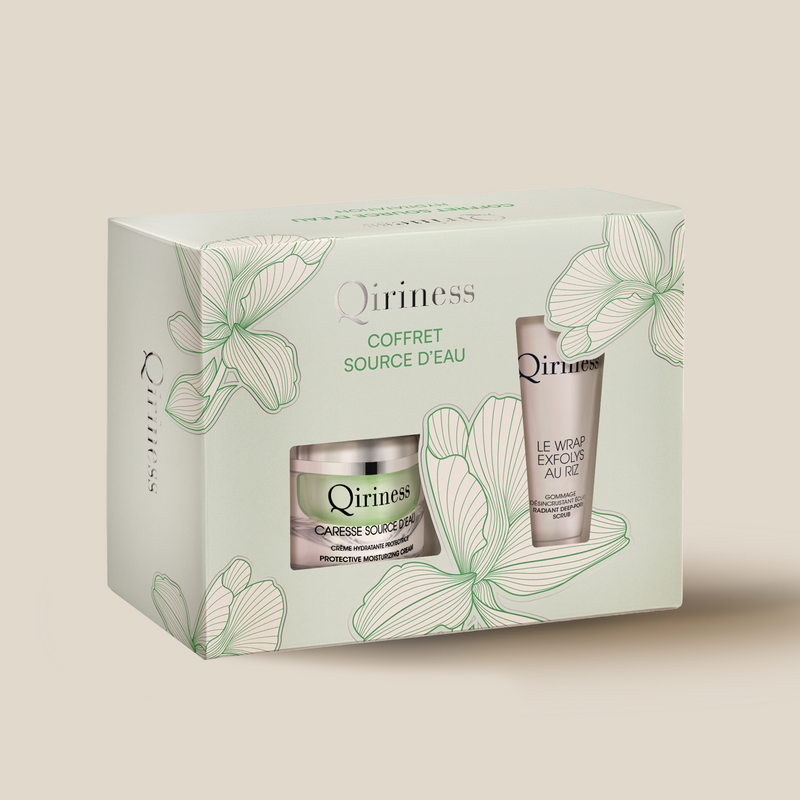 Coffret Source d’Eau – Rituel Hydratation Intense Crème et Exfoliant