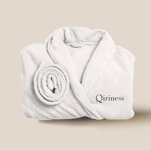 Peignoir Blanc Cocooning Qiriness