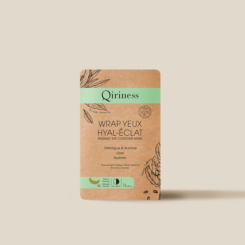 Patchs Yeux Lissants Acide Hyaluronique - Wrap Hyal-Éclat