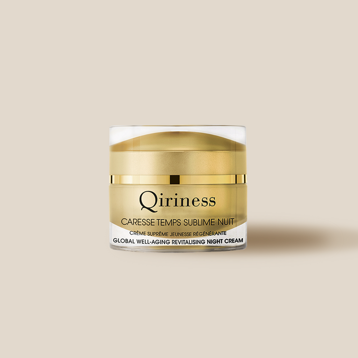 Crème Nuit Anti-Âge Régénérante Rétinol Vitamine C - Caresse Temps Sublime