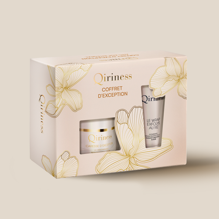 Coffret D'Exception – Crème Anti-Âge & Gommage Visage