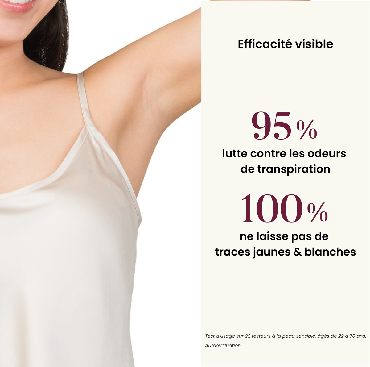 Déodorant Bille Anti-transpirant 48H - Fleur d'Oranger 100% Naturel - Roll On - Sans Alcool