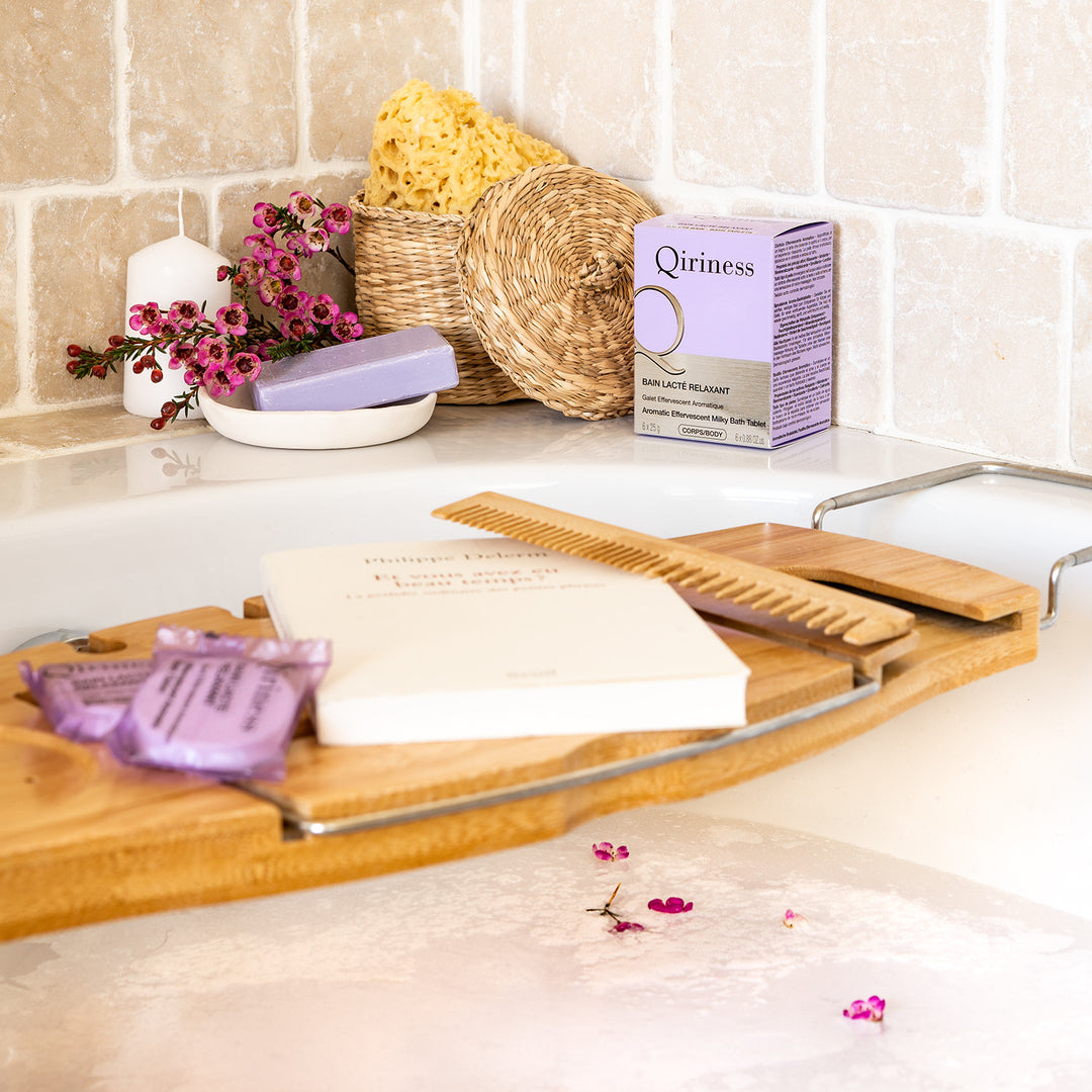 Bain Lacté Relaxant - 6 Galets Effervescents Aromatiques