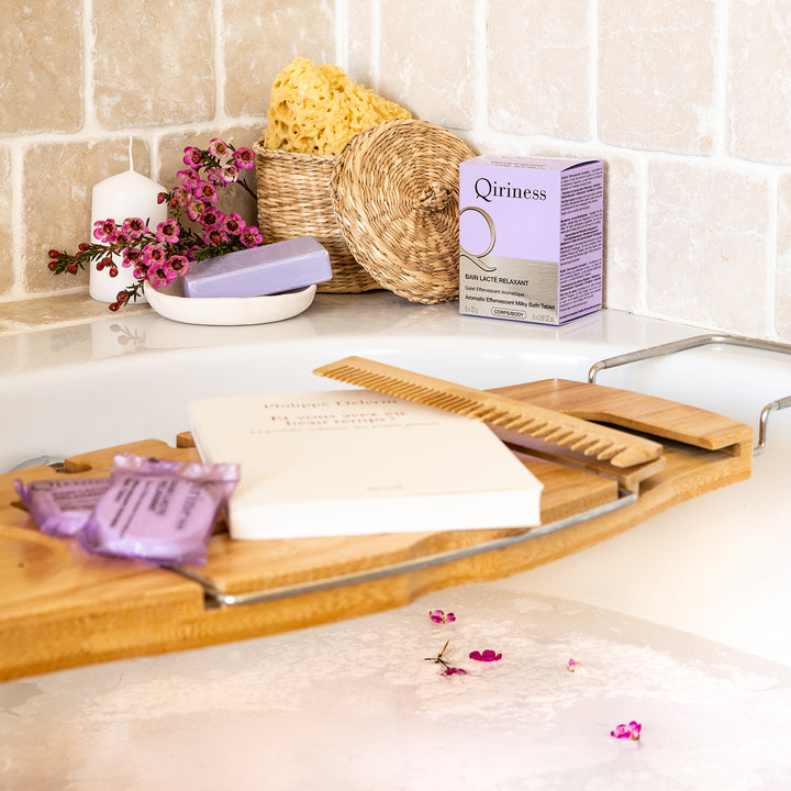 Bain Lacté Relaxant - 6 Galets Effervescents Aromatiques