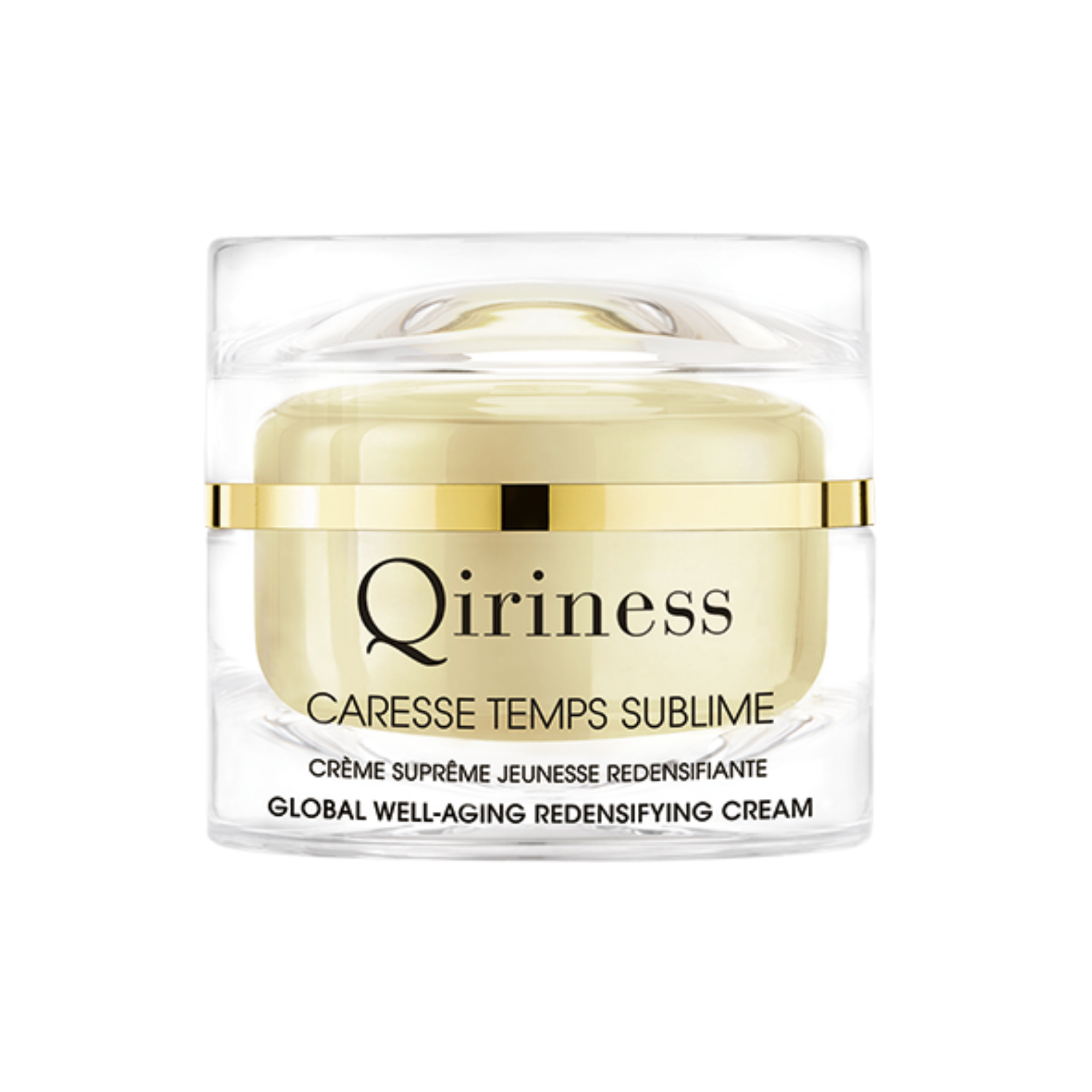 qiriness Crème Anti-âge Globale - Acide Hyaluronique & Rétinol - Caresse Temps Sublime