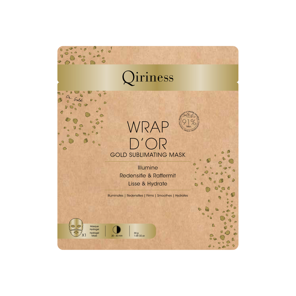 Masque Repulpant Anti-âge Acide Hyaluronique - Wrap d'Or