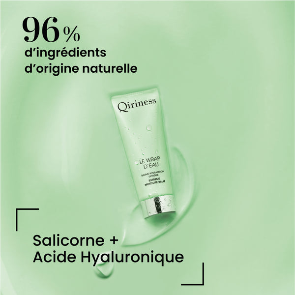 Masque Hydratant Peau Sèche Aloe Vera - Wrap d'Eau